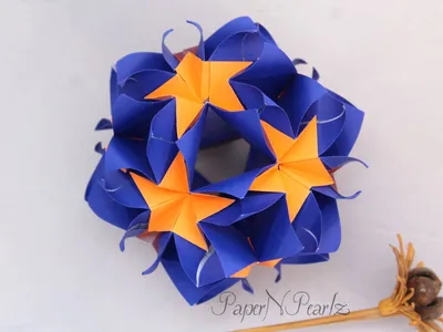 Paper N Pearlz: Origami Sweet Spring Kusudama