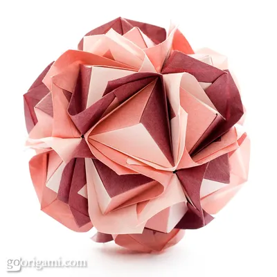 Origami Kusudama  to make origami Venus with  Flower  Venus. - YouTube