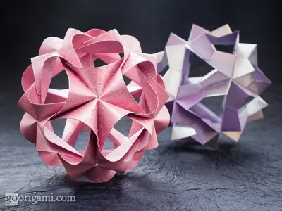 26 Wonderfully Delightful Modular Origami Kusudamas