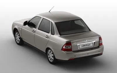 2007 Lada Priora 2170 Sedan v2 blueprints free - Outlines