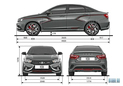 Обновленная Lada Vesta Sport: все подробности :: Autonews