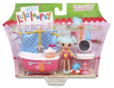 Купить lalaloopsy Mini 532569 Лалалупси Интерьер, Ванная комната, цены в  Москве на Мегамаркет