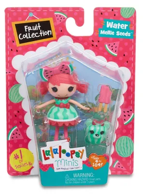 Кукла Lalaloopsy Mini - Арбузинка, 7.5 см купить в интернет-магазине   недорого.