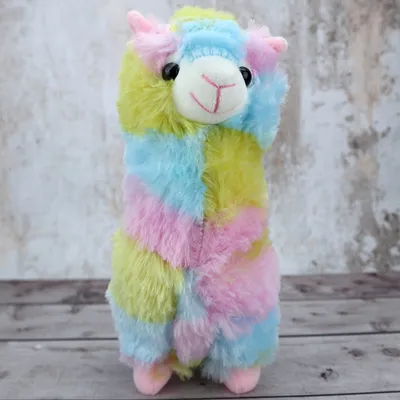 Мягкая игрушка плюшевая лама Berni Qutie Lama милая мягкая кукла для детей  и взрослых, высота 24 см Радужный (ID#1544524659), цена: 329 ₴, купить на  