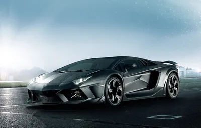 Обои Lamborghini, Машина, Дождь, Асфальт, Car, Black, Ламборгини, Tuning,  LP700-4, Aventador, Авентадор, Carbonado, Masory картинки на рабочий стол,  раздел lamborghini - скачать