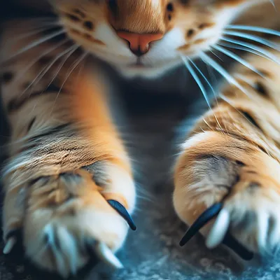 Милые лапки котика, подушечки котика» — создано в Шедевруме