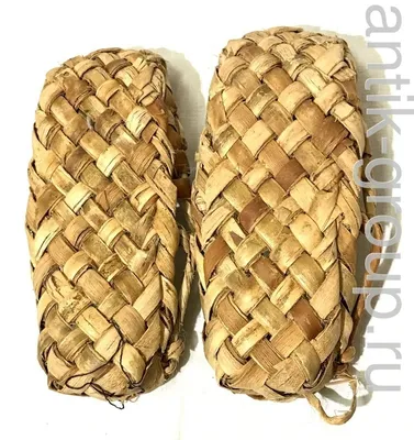 Authentic Russia Russian Handmade Peasant Bast Shoes Lapti Лапти | eBay