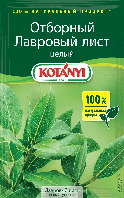 Специи лавровый лист целый отборный 5 г, Kotanyi — купить по цене 53 руб. ◈  Интернет магазин АРОСА Маркет