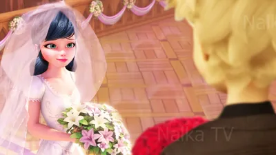 🐞WEDDING LADYBUG AND CAT BLANC- MIRACULOUS 5 / Свадьба Маринетт и Адриана  | Леди Баг и Кот Нуар Блан - YouTube