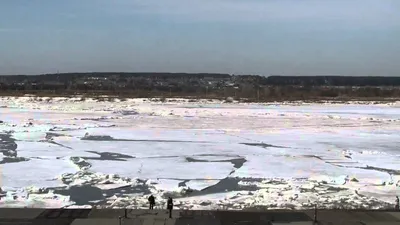 Начался ледоход на реке / Кузбасс, Таштагольский район, пПодкатунь