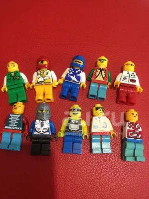 LEGO Набор Лего человечки фигурки профессии City