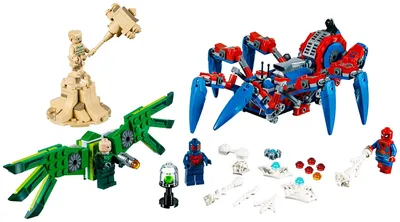 Конструктор LEGO Super Heroes Человек-паук Вездеход 76114 - характеристики  и описание на Мегамаркет