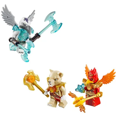 Lego Legends of Chima Sir Fangar's Ice Fortress Building Block Toy Set  70147 - 