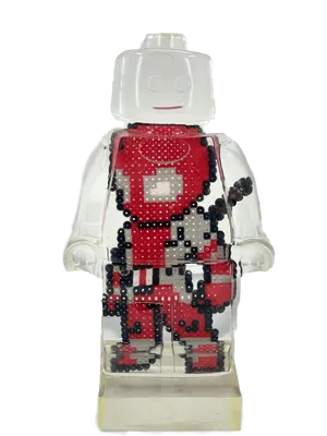 Lego custom Deadpool minifigure marvel rare brickarms bricktactical mashup  | eBay