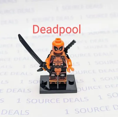 Custom Lego Deadpool | Custom lego, Lego deadpool, Lego spiderman