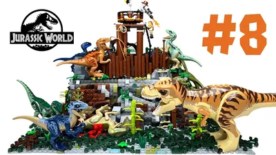 ВСЯ СБОРКА LEGO МИР ЮРСКОГО ПЕРИОДА! ПАПА РОБ: БОЙ ТИРАННОЗАВРА И  РОБОТА-ДИНОЗАВРА В JURASSIC WORLD! - YouTube