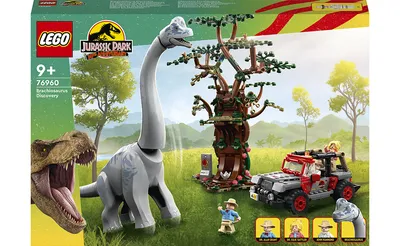 Купить LEGO Jurassic World Открытие брахиозавра (76960), ЛЕГО 76960 - цена  набора, отзывы о конструкторе | С