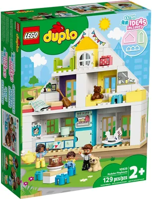 Конструктор LEGO DUPLO 10929 Модульный игрушечный дом - купить с доставкой  по выгодным ценам в интернет-магазине OZON (820221477)