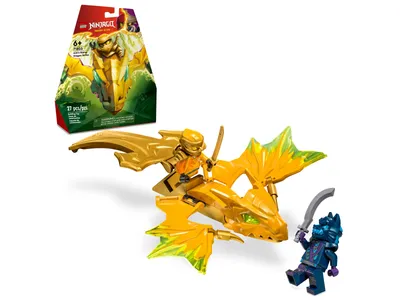 LEGO NINJAGO Lloyd's Golden Ultra Dragon Set - Imagine That Toys