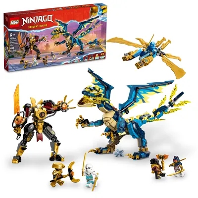 : LEGO NINJAGO Jungle Dragon 71746 Building Kit; Ninja Playset  Featuring Posable Dragon Toy and NINJAGO Lloyd and Zane; Cool Toy for Kids  Who Love Imaginative Play, New 2021 (506 Pieces) :