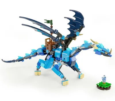 Конструктор Огненный дракон ЭВО Кая 71762 LEGO Ninjago купить в  Новосибирске - интернет магазин Rich Family