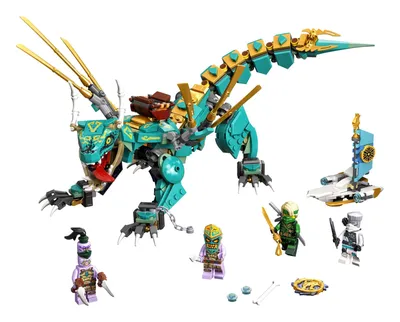 LEGO Ninjago 71753 Fire Dragon Attack - LEGO Speed Build Review - YouTube