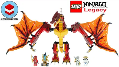 Building Kit Lego Ninjago - Heatwave and His Lava Dragon | Posters, gifts,  merchandise | 