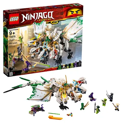 LEGO Ninjago The Ultra Dragon 70679 Ninja Dragoy Toy - 