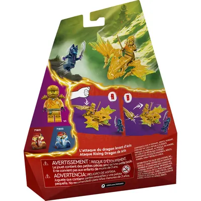 LEGO NINJAGO Nya and Arin's Baby Dragon Battle - Imagine That Toys