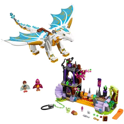 LEGO Elves Fire Dragon's Lava Cave 41175 - 