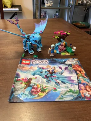 LEGO Elves 41172 The Water Dragon Adventure Used 4 Missing Accessories  Retired | eBay