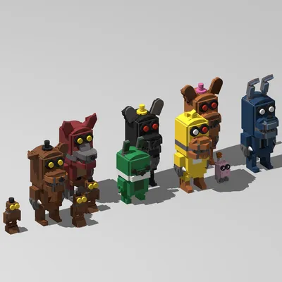 WHAT IS LEGO FNAF?... - YouTube