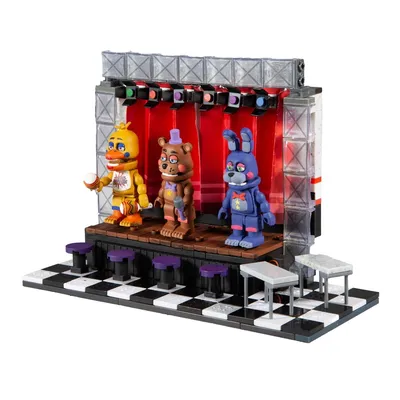 There is no official LEGO FNaF sets, so I made my own little thing! Vanny  with parts and service at the pizzaplex! : r/fivenightsatfreddys