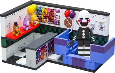 FNAF LEGO: Building Sister Location Minifigures - YouTube