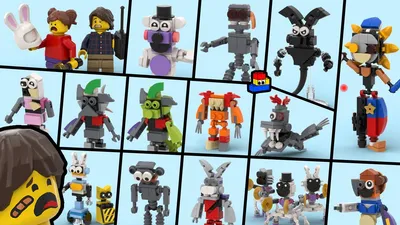 lego FNAF by Ian-exe on DeviantArt