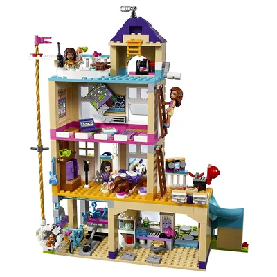 Отзывы о конструктор LEGO Friends Дом дружбы (41340) - отзывы покупателей  на Мегамаркет | конструкторы LEGO 41340 - 100023250953