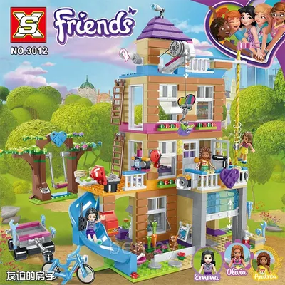 LEGO® Friends Домик на дереве дружбы 41703 - Креативный набор для  изготовления игрушек на природную тематику для детей от 8 лет и старше  (1114 штук) | AliExpress