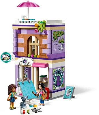 LEGO FRIENDS 41365 ДОМ ЭММЫ АТЕЛЬЕ ЭММА магазин! купить с доставкой из  Польши с Allegro на 