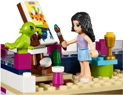 Лего Подружки (Lego Friends) конструктор 41095 Дом Эммы купить в Москве,  цена набора в интернет-магазине