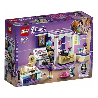 Конструктор LEGO Friends Роскошная комната Эммы (41342) – купить в Киеве |  цена и отзывы в MOYO