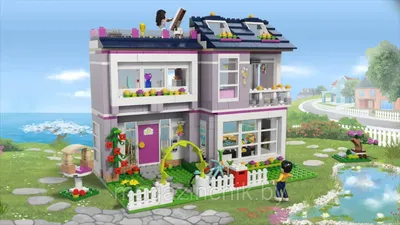 Характеристики модели Конструктор LEGO Friends 41095 Дом Эммы —  Конструкторы — Яндекс Маркет