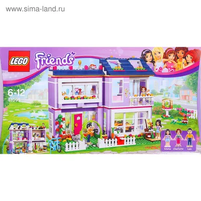 Конструктор Lego Friends 41095 Дом Эммы"" - цена, фото, характеристики