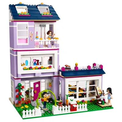 Конструктор Bela Frends 10541 Дом Эммы (аналог Lego Friends 41095)  (ID#115100680), цена:  руб., купить на 