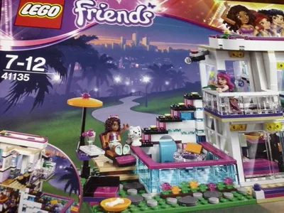 Конструктор LEGO Friends 41135 Поп-звезда: Дом Ливи с доставкой по  Новосибирску. Гипермаркет МЕГА-Гастроном.