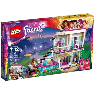 LEGO Конструктор Френдс Friends Поп-звезда: Дом Ливи аналог