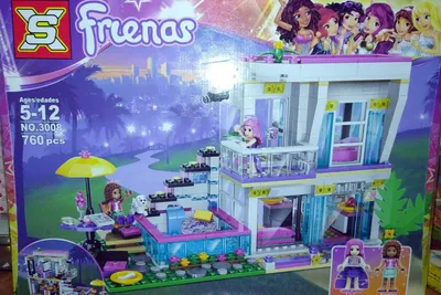 Lego Friends Поп-звезда: дом Ливи (Лего 41135) - купить в интернет магазине   в Санкт-Петербурге