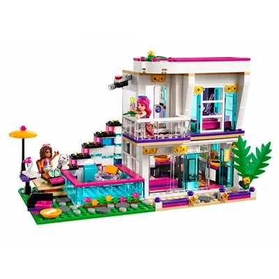 Lego Friends Поп-звезда: дом Ливи (Лего 41135) - купить в интернет магазине   в Санкт-Петербурге
