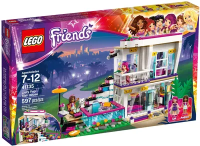 Обзор от покупателя на Конструктор LEGO® Friends 41135 Дом поп-звезды Ливи  — интернет-магазин ОНЛАЙН ТРЕЙД.РУ