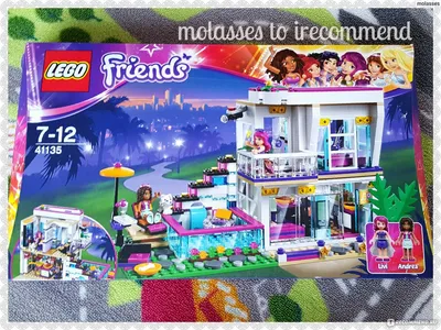 Конструктор LEGO Friends Поп-звезда Дом Ливи (41135): 2 500 грн. -  Конструкторы Днепр на Olx