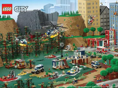 НАШ ЛЕГО ГОРОД LEGO CITY Экскурсия. весна 2016 [музей GameBrick] - YouTube